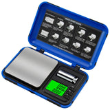 Two-color Portable Pocket Scale with Weight Baking, 200g / 0.01g, 50g / 0.001g 50g 0.001g