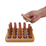 Small Rehabilitation Training Wooden Board Finger Function Exercise Equipment, Small