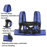 LYAQD-3 Postoperative Anti-Fall Wheelchair Adjustable Seat Belt, LYAQD-3 Blue