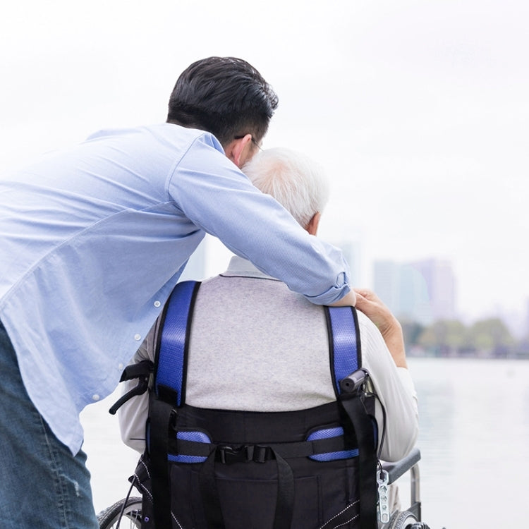 LYAQD-3 Postoperative Anti-Fall Wheelchair Adjustable Seat Belt, LYAQD-3 Blue