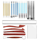 25 in 1 Soft Pottery Clay Sculpture Production Combination Art Supplies Set, 25 in 1 Art Supplies Set