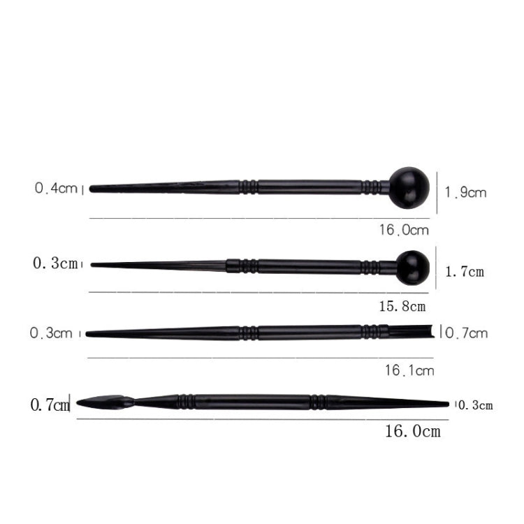 43 In 1 Clay Tool Combination Set with Storage Bag, 43 In 1 Clay Tool