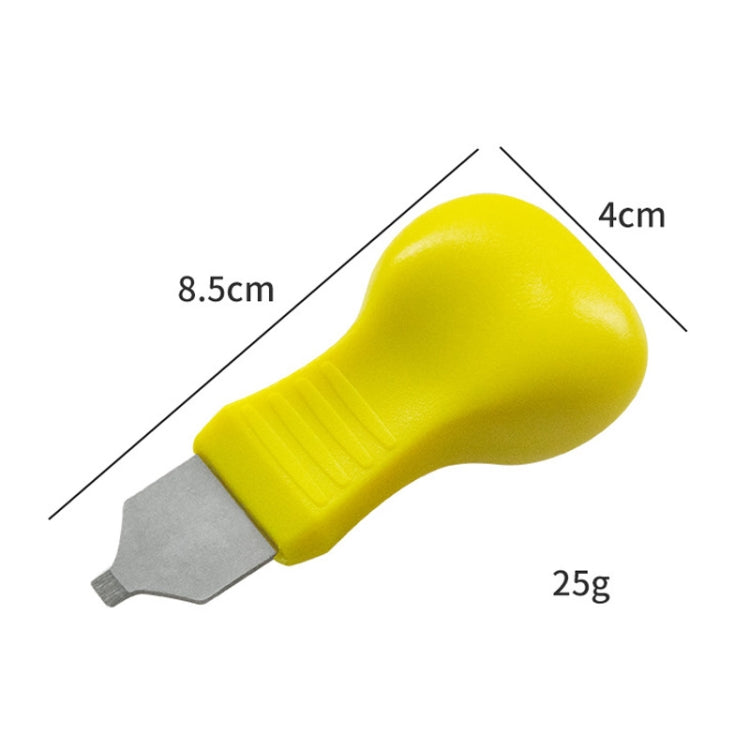10 PCS Watch Rear Cover Tapping Knife Watch Opener, Style:, Yellow Narrow Mouth, Yellow Wide Mouth, Orange Flat-blade Mouth, Brown Narrow Mouth, Brown Flat-blade Mouth