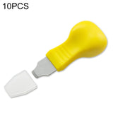 10 PCS Watch Rear Cover Tapping Knife Watch Opener, Style:, Yellow Narrow Mouth, Yellow Wide Mouth, Orange Flat-blade Mouth, Brown Narrow Mouth, Brown Flat-blade Mouth