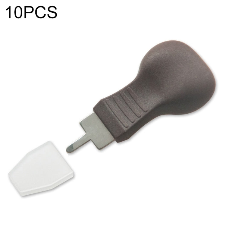10 PCS Watch Rear Cover Tapping Knife Watch Opener, Style:, Orange Flat-blade Mouth, Brown Narrow Mouth, Brown Flat-blade Mouth, Yellow Narrow Mouth, Yellow Wide Mouth Brown Flat-blade Mouth