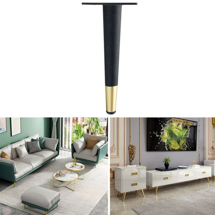 LH-ZT-0001 Cone Round Tube Furniture Support Legs, Style:, Straight Cone Height 10cm, Straight Cone Height 12cm, Straight Cone Height 15cm, Straight Cone Height 17cm, Straight Cone Height 20cm, Straight Cone Height 25cm, Straight Cone Height 30cm      ...