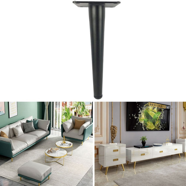 LH-ZT-0001 Cone Round Tube Furniture Support Legs, Style:, Straight Cone Height 10cm, Straight Cone Height 12cm, Straight Cone Height 15cm, Straight Cone Height 17cm, Straight Cone Height 20cm, Straight Cone Height 25cm, Straight Cone Height 30cm      ...