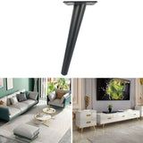 LH-ZT-0001 Cone Round Tube Furniture Support Legs, Style:, Straight Cone Height 10cm, Straight Cone Height 12cm, Straight Cone Height 15cm, Straight Cone Height 17cm, Straight Cone Height 20cm, Straight Cone Height 25cm, Straight Cone Height 30cm      ...