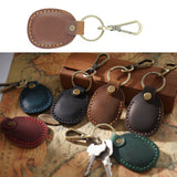 18Y-011 Vintage Leather Access Control Proximity Card Holder, Black, Brown, Coffe, Red, Green, Blue
