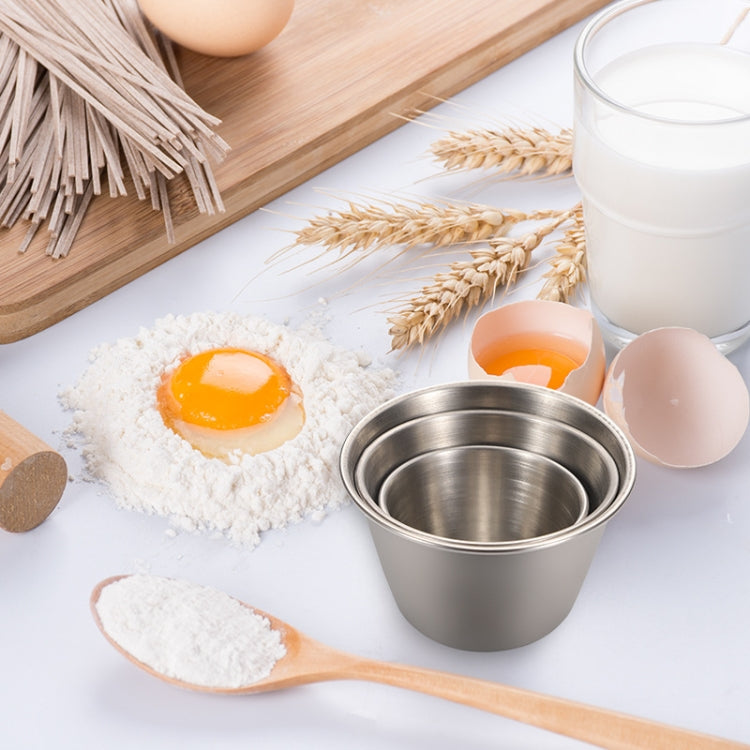 Stainless Steel Tortilla Salad Tomato Sauce Cup, Specification： 304 Small, 304 Small, 201 Medium, 201 Large, 304 Large, 304 Small (Gold), 304 Small (Rose Gold), 304 Small (Colorful)