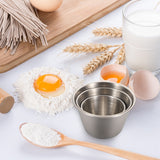 Stainless Steel Tortilla Salad Tomato Sauce Cup, Specification： 304 Small, 304 Small, 201 Medium, 201 Large, 304 Large, 304 Small (Gold), 304 Small (Rose Gold), 304 Small (Colorful)