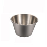 Stainless Steel Tortilla Salad Tomato Sauce Cup, Specification： 304 Small, 304 Small, 201 Medium, 201 Large, 304 Large, 304 Small (Gold), 304 Small (Rose Gold), 304 Small (Colorful)