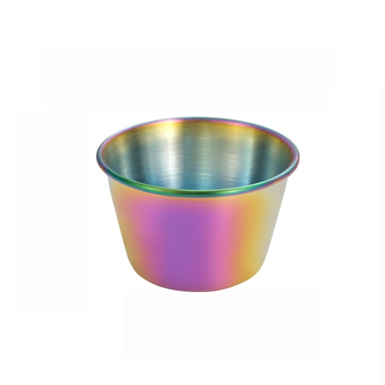 Stainless Steel Tortilla Salad Tomato Sauce Cup, Specification： 304 Small, 304 Small, 201 Medium, 201 Large, 304 Large, 304 Small (Gold), 304 Small (Rose Gold), 304 Small (Colorful)