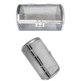 Stainless Steel Roasting Cage Oven Peanut Chestnut Cage, A Type 12 x18cm, B Type 14 x18cm, C Type 12 x 23cm, D Type 14 x 23cm
