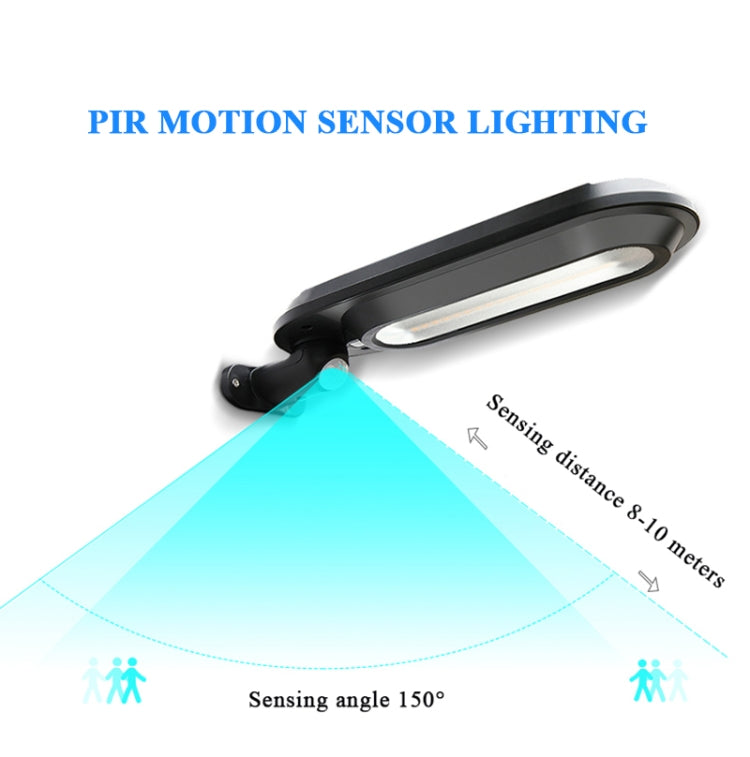 DS018 Solar Wall Lamp Outdoor Garden Induction Street Light, White Shell White Light, White Shell Warm Light, Black Shell White Light, Black Shell Warm Light