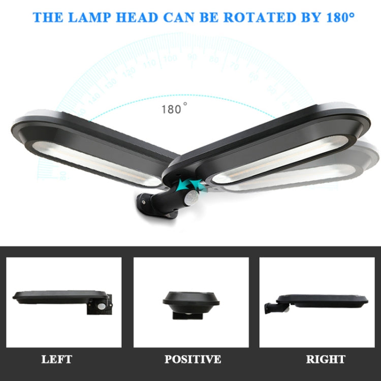 DS018 Solar Wall Lamp Outdoor Garden Induction Street Light, White Shell White Light, White Shell Warm Light, Black Shell White Light, Black Shell Warm Light