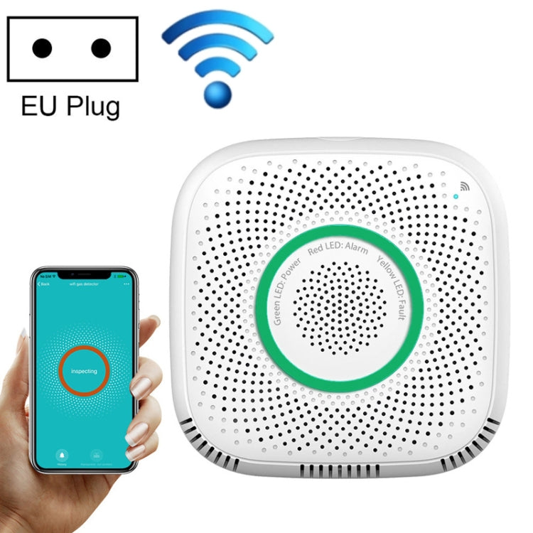 TY-GSA-87 Smart Home WIFI Gas Detector, EU Plug, US Plug, UK Plug EU Plug