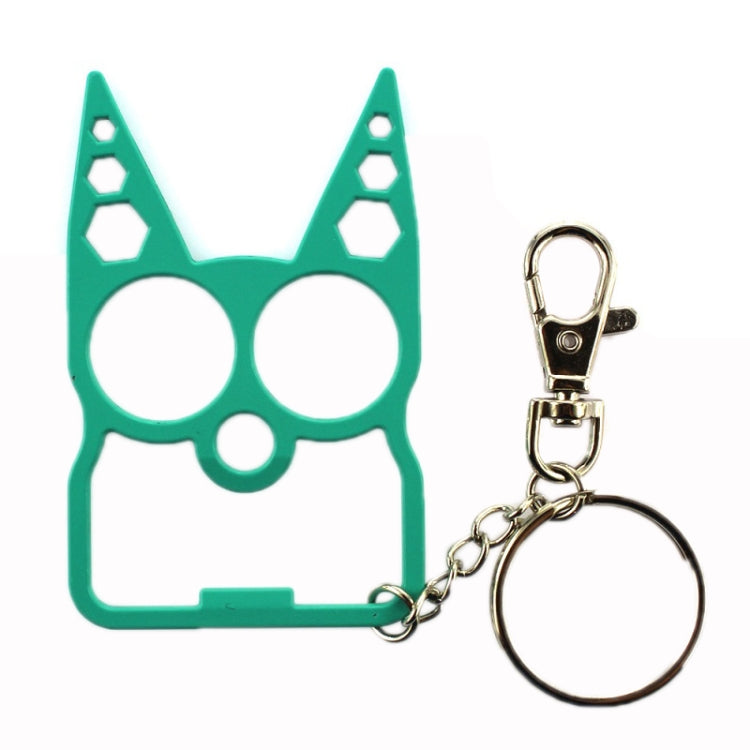 2 PCS 6 In 1 Multifunctional Keychain Zinc Alloy Bottle Opener, Black, Silver, Gold, Bright Green, Grass Green, Pink Bright Green