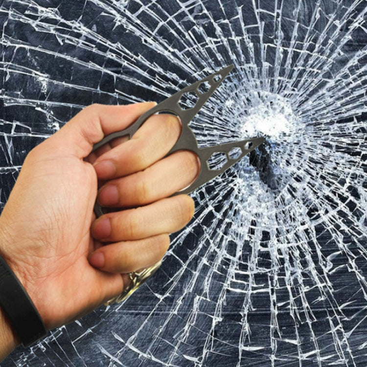 2 PCS 6 In 1 Multifunctional Keychain Zinc Alloy Bottle Opener, Black, Silver, Gold, Bright Green, Grass Green, Pink