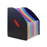 Standing Organ Clip Student Test Paper Storage Clip, Black Surface (Rainbow Inner Page), White Surface (Rainbow Inner Page), Blue Surface(White Inner Page), Red Surface (White Inner Page), Yellow Surface (White Inner Page)                              ...