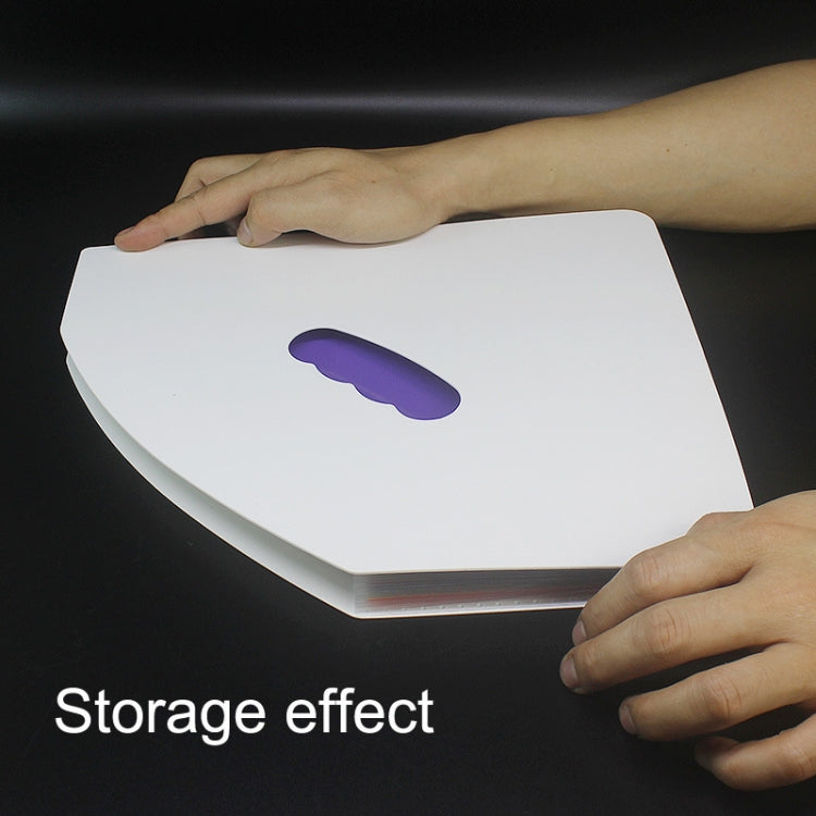 Standing Organ Clip Student Test Paper Storage Clip, Black Surface (Rainbow Inner Page), White Surface (Rainbow Inner Page), Blue Surface(White Inner Page), Red Surface (White Inner Page), Yellow Surface (White Inner Page)                              ...