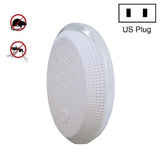 Ultrasonic Mosquito Rat Repellent Night Light, Specification:, US Plug, UK Plug, EU Plug US Plug Pearl White