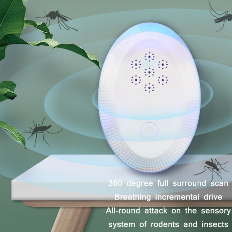 Ultrasonic Mosquito Rat Repellent Night Light, Specification:, US Plug, UK Plug, EU Plug