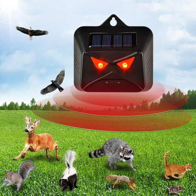 209A Solar High Frequency Flash Nocturnal Animal Repeller, 209A 1pc