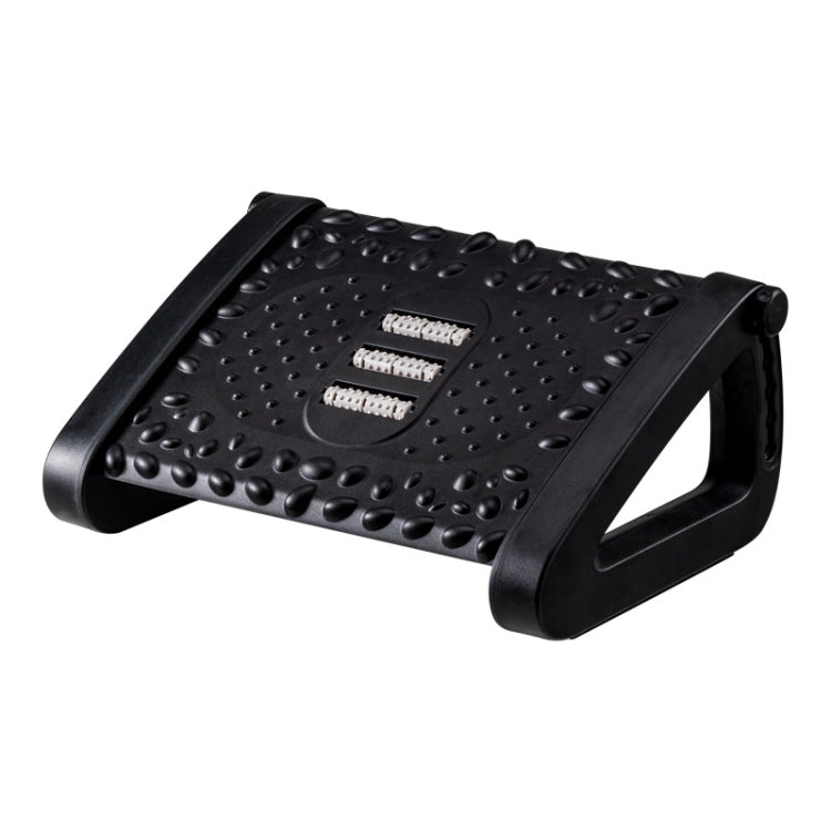 Office Computer Set Up Foot Stool Foot Massage Pedal, Black, White, Bean Color
