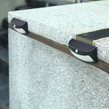 8 LEDs Infrared Induction Solar Garden Wall Light, White Light, Warm Light