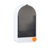 Home Bathroom Wall Mounted Drain Soap Dish With Lid, White Gray, White Orange, Pink White, Green Gray