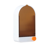 Home Bathroom Wall Mounted Drain Soap Dish With Lid, White Gray, White Orange, Pink White, Green Gray