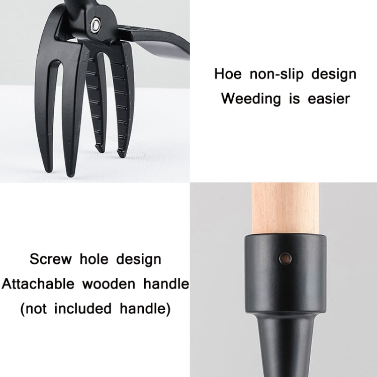 Manual Vertical Foot Weeding Tool With Barbs, Weeding Tool With Barbs