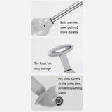 Vacuum High Pressure Toilet Dredge, Style:, Arc (Red), Arc (Gray White)