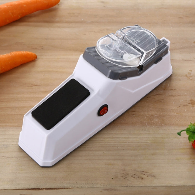 JJ-1 Kitchen Electric Double Sided Knife Sharpener, USB Plug, CN Plug