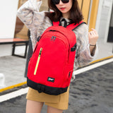 1107 Student Bag Leisure Backpack Red