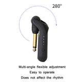 C01 Electric Guitar Wireless Audio Transmitter Receiver, Black