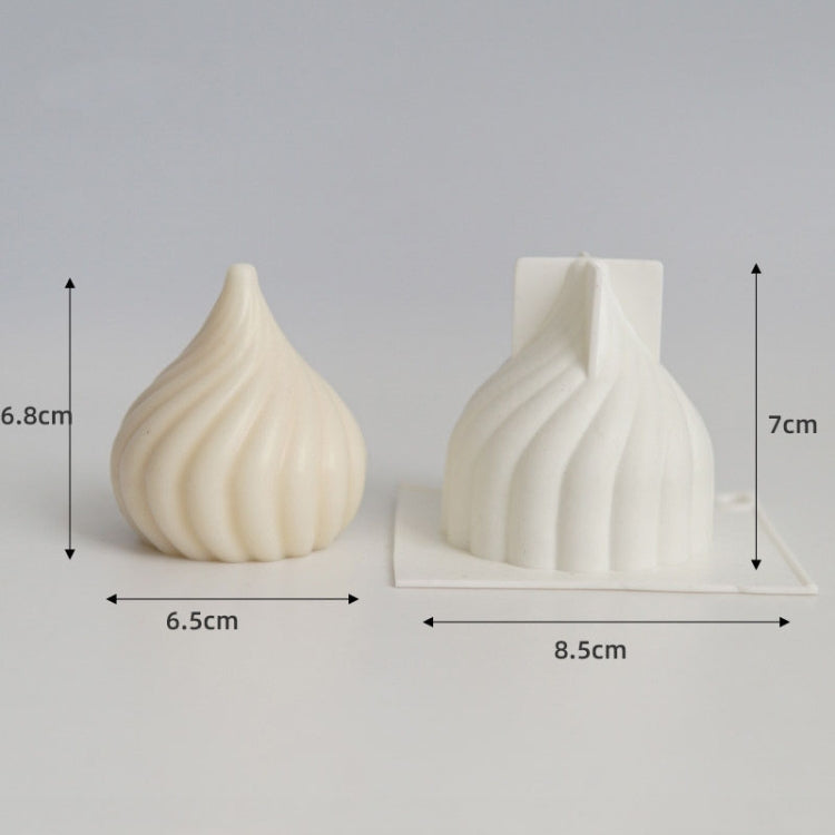 Large Onion Head Shape DIY Candle Mold, DIY Candle Mold