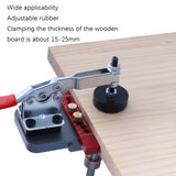 35mm Hinge Open Hole Cabinet Door Plate Hinge Packed Locator, 6 PCS / Set Hinge Open Hole