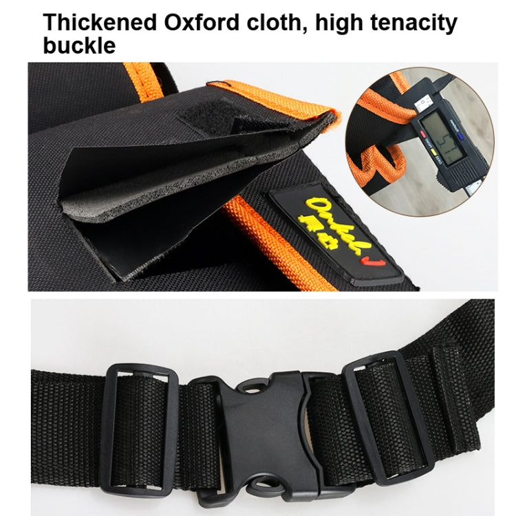 Onkel.J Electrician Waist Bag Canvas Multifunctional Tool Bag Woodworking Fitter Bag, A Type, B Type, C Type, D Type