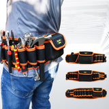 Onkel.J Electrician Waist Bag Canvas Multifunctional Tool Bag Woodworking Fitter Bag, A Type, B Type, C Type, D Type