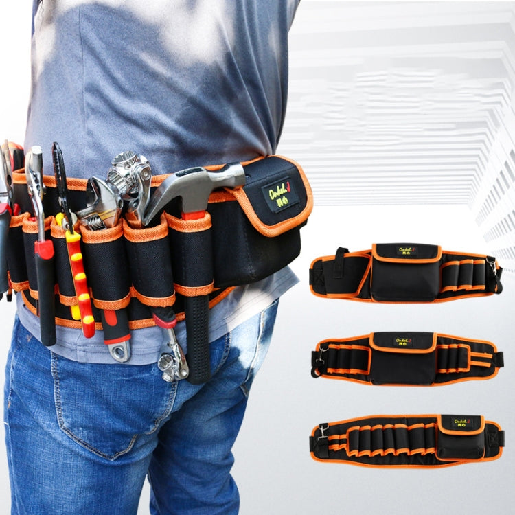 Onkel.J Electrician Waist Bag Canvas Multifunctional Tool Bag Woodworking Fitter Bag, A Type, B Type, C Type, D Type