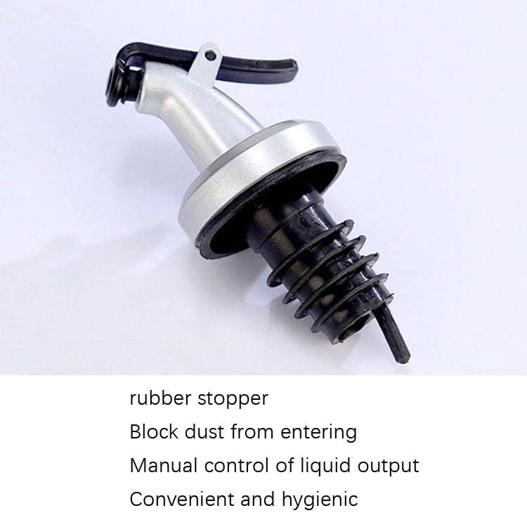 Stainless Steel Glass Oil Bottle Kitchen Pressed Seasoning Bottle, 200ml, 300ml, 500ml