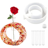 DIY Vase Epoxy Mould Simple Vase Make Tool, Rectangle, Irregular Circle, Heart Shaped