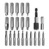 22 PCS / Set Screw Takeout High-Speed Steel Anti-Tooth Refrigerant Removal Tool, Anti-Tooth Refrigerant Removal Tool Anti-Tooth Refrigerant Removal Tool