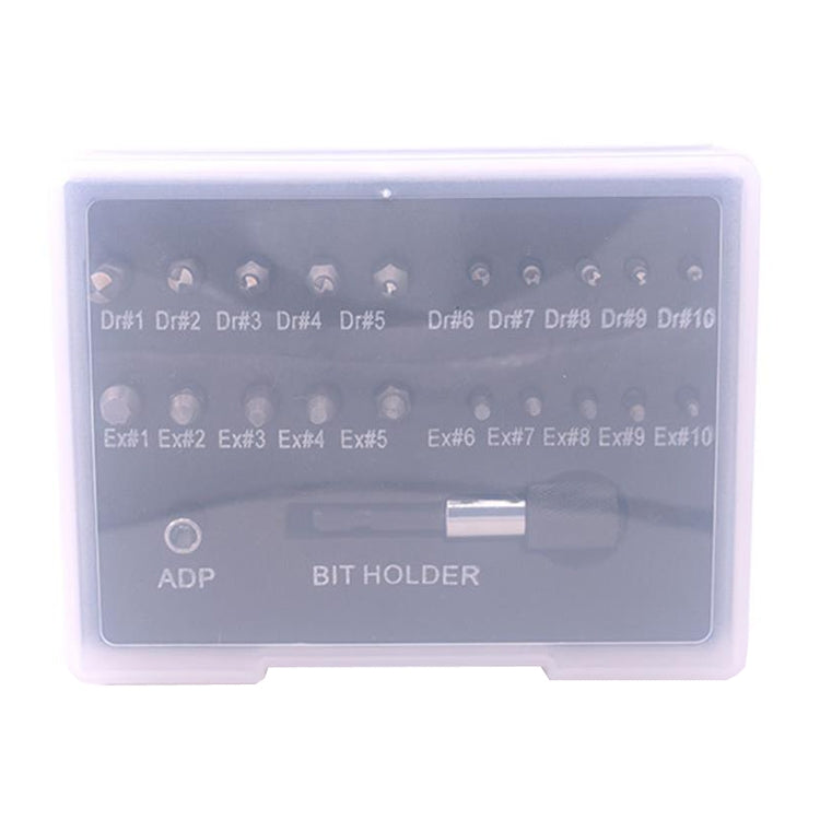 22 PCS / Set Screw Takeout High-Speed Steel Anti-Tooth Refrigerant Removal Tool, Anti-Tooth Refrigerant Removal Tool