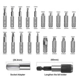 22 PCS / Set Screw Takeout High-Speed Steel Anti-Tooth Refrigerant Removal Tool, Anti-Tooth Refrigerant Removal Tool