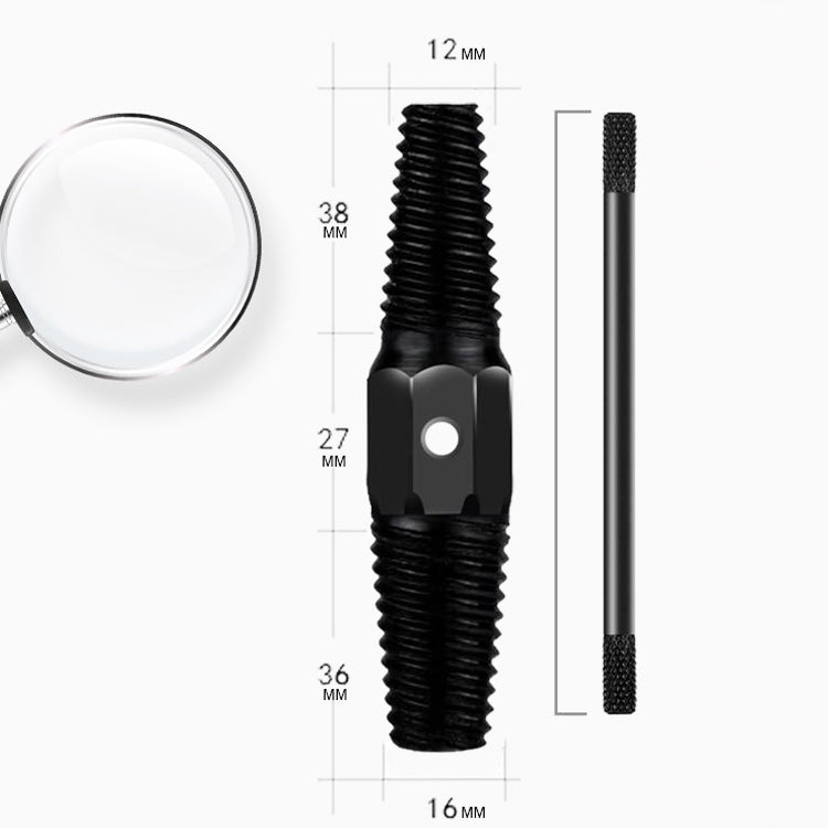 4/6 Points Screw Takeout Triangle Valve Water Pipe Broken Pipe Anti-Dirate Tool, With Booster Bar