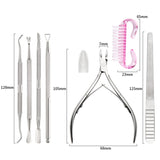 Stainless Steel Double Head Dead Skin Scissors Set, Set B, Set C, Set D, Set F