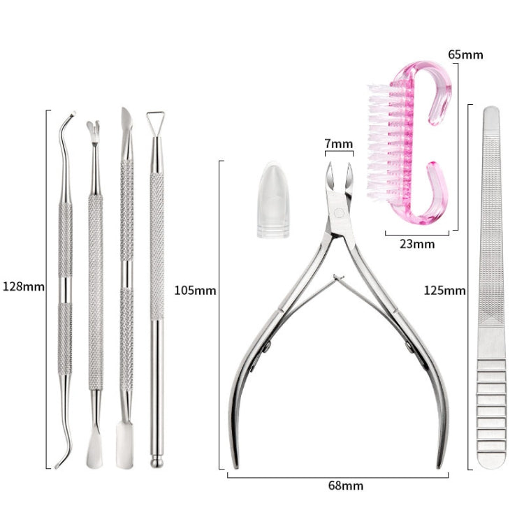 Stainless Steel Double Head Dead Skin Scissors Set, Set B, Set C, Set D, Set F